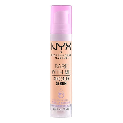 NYX Professional Makeup Bare With Me Concealer Serum Up to 24Hr Hydration Medium Vanilla 0.32 fl oz