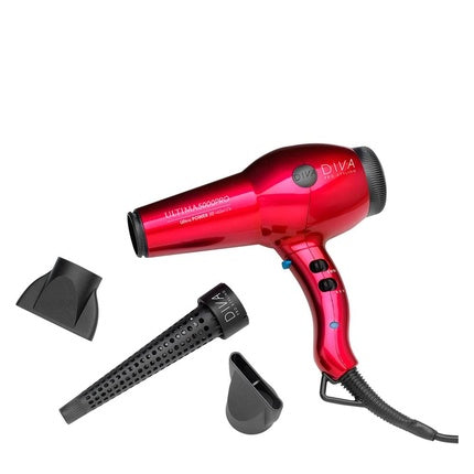 Diva Diva Ultima 5000 Pro Hair Dryer Red 2300w