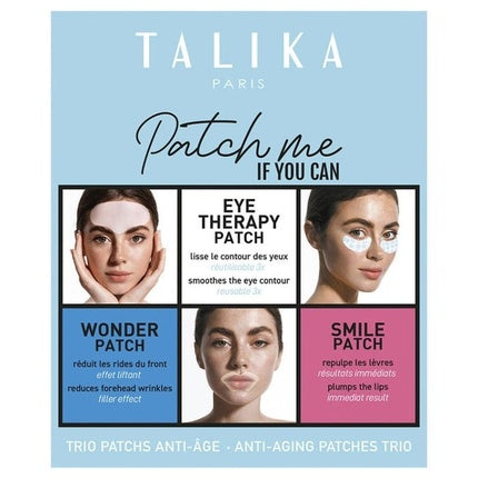 Talika Anti-Aging Patch Trio - Wonder Patch, Eye Therapy Patch, And Smile Patch