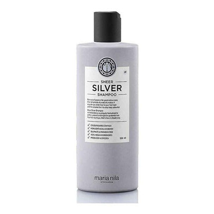 Maria Nila Sheer Silver Shampoo Neutralizes Yellow Tones In Hair