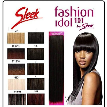 Sleek Fashion Idol 101 Hot Yaki Weave Like Human Hair Extension 18 Inch