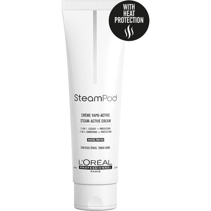L'Oreal Professionnel Steampod Smoothing Milk Cream For Thick Hair 150ml