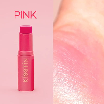 Kisstin Balm Pink Stick by Kahi for Women 0.31 Oz Makeup