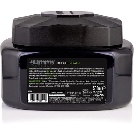 Gummy Keratin Hair Gel 500ml
