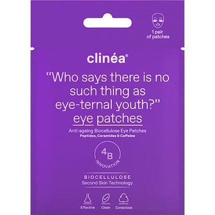 Clinea Clinea Anti-Ageing Biocellulose Eye Patches - 1 Pair