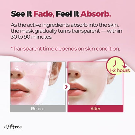 Isntree Plum Peptide Plumping Gel Mask 30g