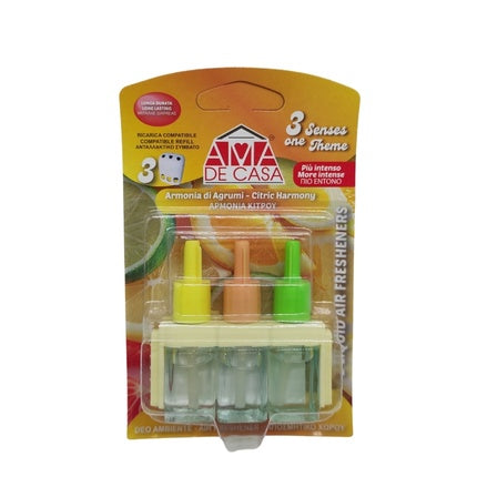 Ama De Casa 3 Sense Electric Refill 20 Milliliters Citrus Harmony