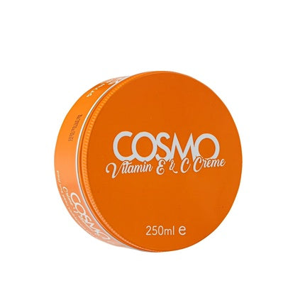 Cosmo Cosmetics Vitamin E & C Cream 250ml Aluminium Screw Jar