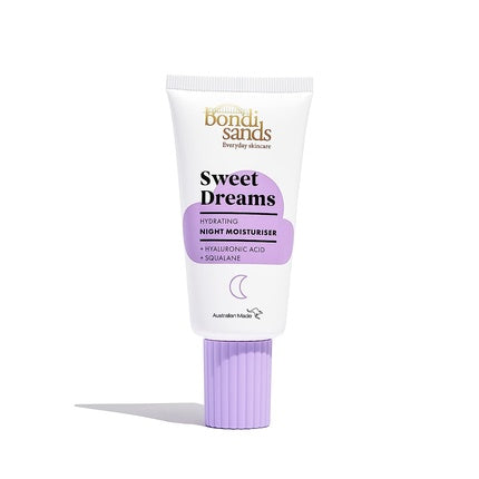 Bondi Sands Sweet Dreams Night Moisturiser Face Cream with Hyaluronic Acid and Squalane for Sensitive Skin 50ml