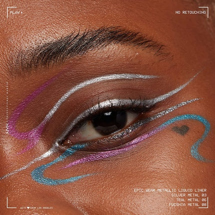 NYX Professional Makeup Epic Wear Metallic Liquid Eyeliner - Fuschia Metal