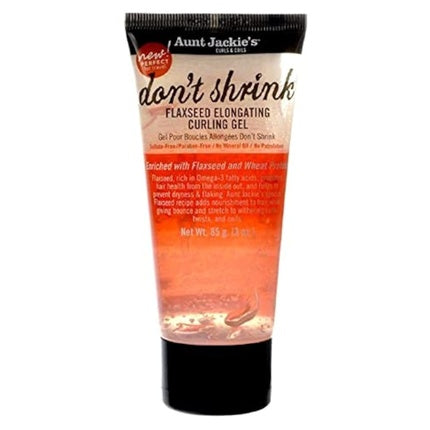 Aunt Jackie's Don't Shrink Flaxseed Elongating Curling Gel 3 Oz