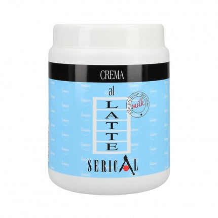 Serical Crema Al Latte Hair Mask For Damaged Hair From Chemical Treatments 1000ml