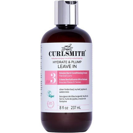 Curlsmith Hydrate & Plump Leave-In Hair Conditioner Volumizing and Nourishing