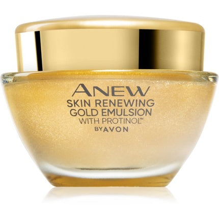 Avon Anew Skin Renewing Gold Emulsion Night Anti-Wrinkle Moisturizer - 50 ml