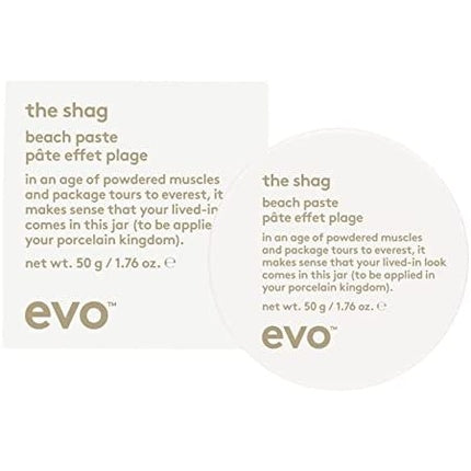 evo The Shag Beach Paste Styling Paste for Matte Look 50g 1.76 oz