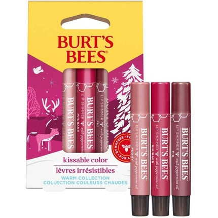 Burt's Bees Kissable Colour Set
