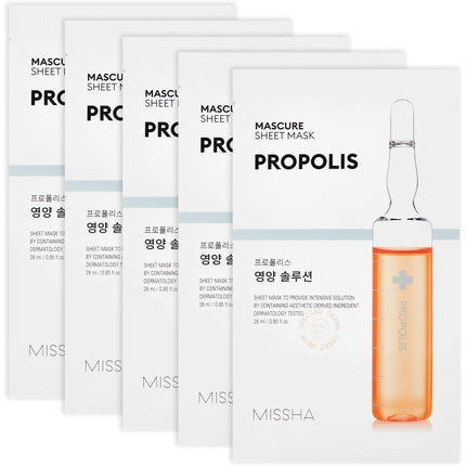 MISSHA Mascure Nutrition Solution Propolis Sheet Mask
