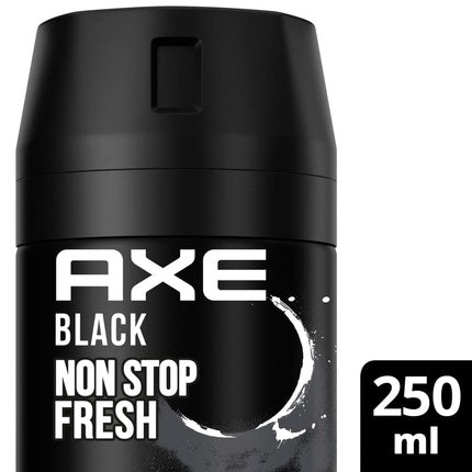 Axe Black Deodorant Body Spray 250ml.