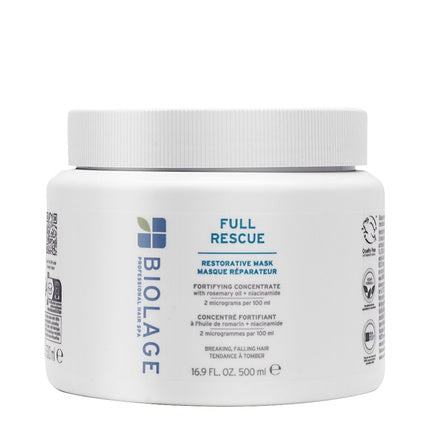 Hair Biolage Professional Hair Spa Full Rescue Mask 500ml Antihair Loss Treatment