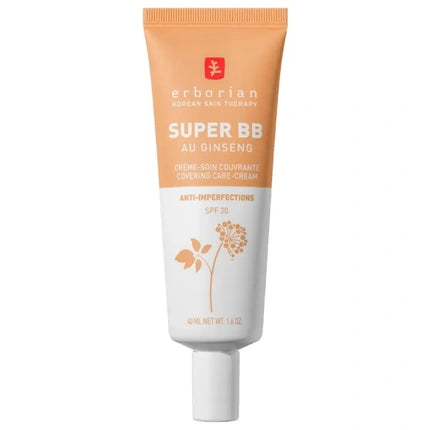 Erborian Super Bb With Ginseng Dor 40ml Bb Cream Spf 20