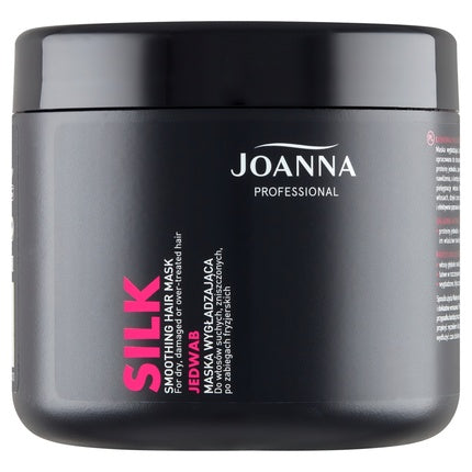 Joanna Professional Silk Smoothing Hair Mask For Dry And Damaged Hair With Silk 500g