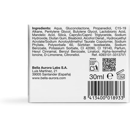 Bella Aurora Exfoliating Peeling 10% AHA + PHA Anti-Stain Facial Serum