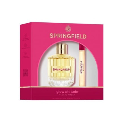 Springfield Glow Woman Case - Cologne 100 Milliliters Spray + Cologne 10 Milliliters Spray