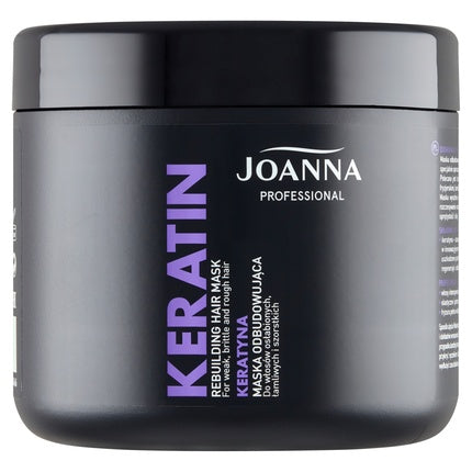 Joanna Professional Keratin Rebuilding Hair Mask - 500g