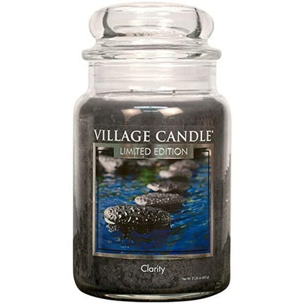 Village Candle Tradition Jar Large 602 G Clarity - Spa