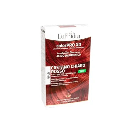 Zeta Farmaceutici Euphidra Colorpro Xd 566 Tonalit Castano Chiaro Rosso Sangria