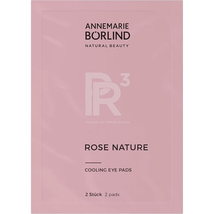 Annemarie Borlind Rose Nature Eye Pads with Cooling Effect 6 Pieces