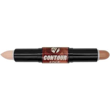 W7 Contour Stick Double-Ended Creamy Contour & Highlight Makeup Bronze Shape & Define Medium 1 count