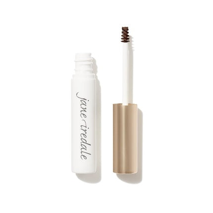 Jane Iredale PureBrow Brow Gel Creamy Gel Adds Flexible Hold to Groom Shape and Visibly Thicken with Micro-Spoolie Brush for Targeted Application Medium Brown