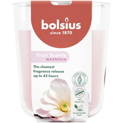 Bolsius Fragrance Glass 97/85 True Scents Magnolia - Scented Candle