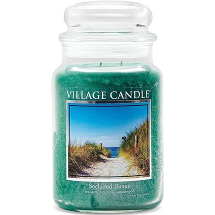 Village Candle Secluded Dunes 26 oz Glass Jar Scented Candle Large