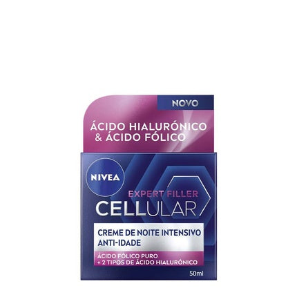 Nivea Cellular Filler Hyaluronic And Folic Night Cream 50ml