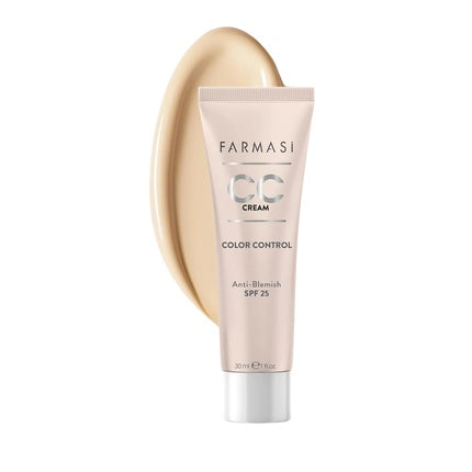 Farmasi CC Color Control Cream Natural and Flawless Finish Enriched Formula