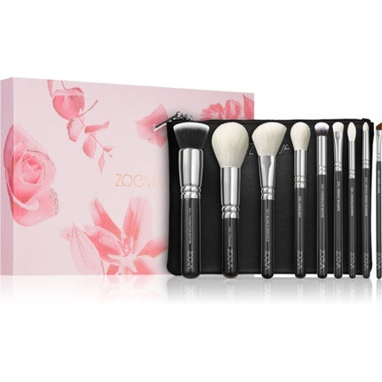ZOEVA The Complete Brush Set - 9-piece makeup brush set with case