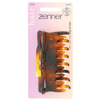 Zenner Stay In Hair Large Brown Hair Clip