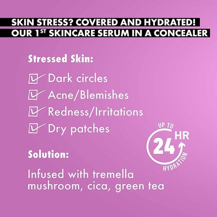 NYX Professional Makeup Bare With Me Concealer Serum Natural Medium Coverage Light 9.6ml 02 Light