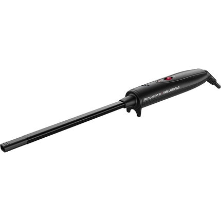Rowenta x Karl Lagerfeld CF311L Curls Forever Curling Iron 10mm Diameter 180°C Keratin & Glow Coating Black/Red - New Design
