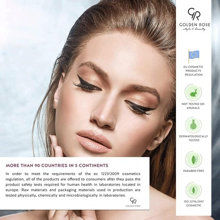 Golden Rose Cosmetics Glow Kiss Tinted Lip Balm with SPF15 Vegan Formula Peach Shake