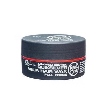 Red One Aqua Hair Gel Wax Full Force Quicksilver 150ml