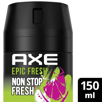 AXE Bodyspray Epic Fresh Deodorant without Aluminum 48 Hours Protection against Body Odor