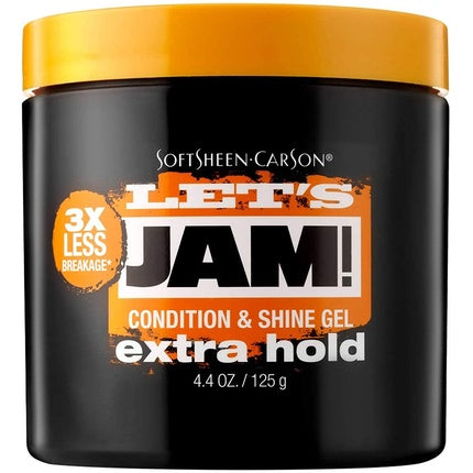 Let's Jam Shine & Conditioner Gel Extra Hold 118ml Jar Hair Gel