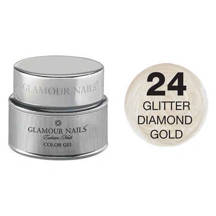 Vip Glamour Glitter Gel 24 - 5 Milliliters