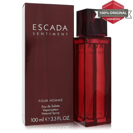 Escada Sentiment Cologne 3.4oz EDT Spray for Men