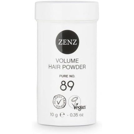 ZENZ Organic No. 89 Copenhagen Hair Powder Volume 10g