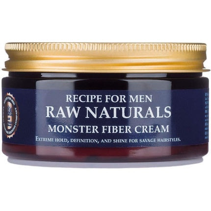 Recipe for Men Raw Naturals Monster Fiber Cream Men Hairstyling Extreme Hold 100ml