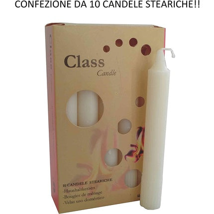 Candela Bianca Cm.15 Conf. 10 Pz. Art.St150